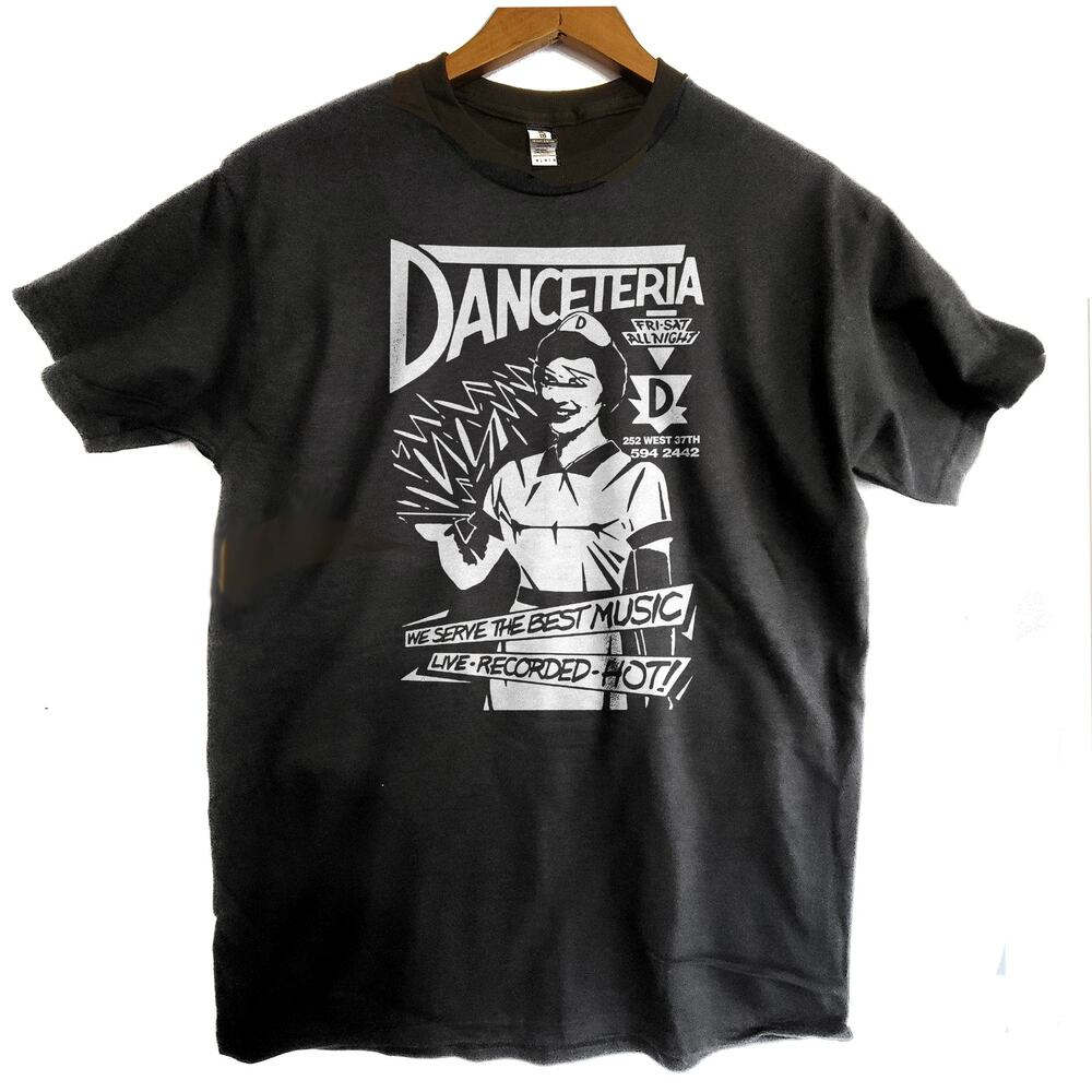 Danceteria band t shirt Size Medium Black